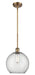 Innovations - 516-1S-BB-G122-10CSN - One Light Pendant - Ballston - Brushed Brass