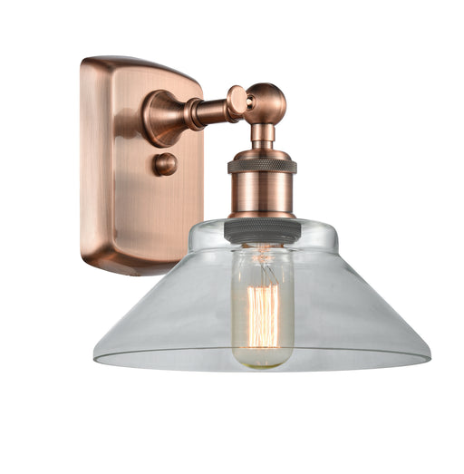 Innovations - 516-1W-AC-G132 - One Light Wall Sconce - Ballston - Antique Copper