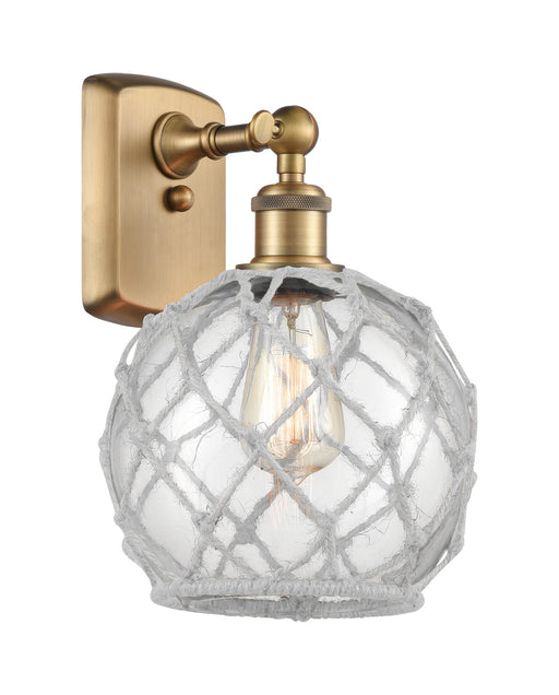 Innovations - 516-1W-BB-G122-8RW - One Light Wall Sconce - Ballston - Brushed Brass