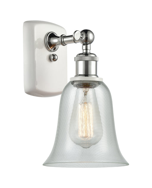 Innovations - 516-1W-WPC-G2812 - One Light Wall Sconce - Ballston - White and Polished Chrome