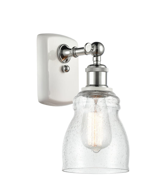 Innovations - 516-1W-WPC-G394 - One Light Wall Sconce - Ballston - White and Polished Chrome