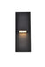 Elegant Lighting - LDOD4006BK - LED Outdoor Wall Lamp - Raine - Black