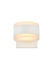 Elegant Lighting - LDOD4012WH - LED Outdoor Wall Lamp - Raine - White