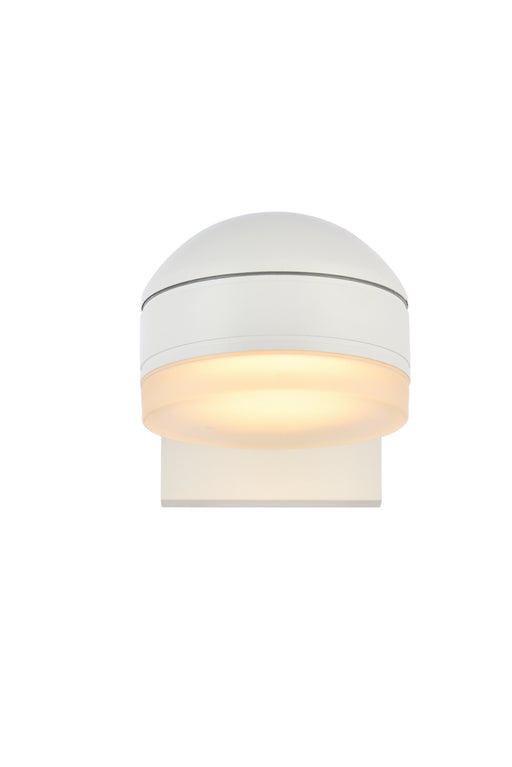 Elegant Lighting - LDOD4015WH - LED Outdoor Wall Lamp - Raine - White