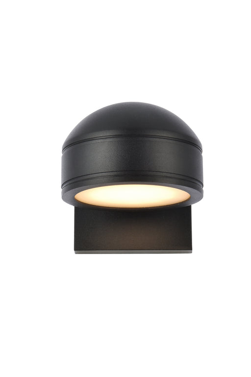 Elegant Lighting - LDOD4016BK - LED Outdoor Wall Lamp - Raine - Black