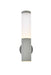 Elegant Lighting - LDOD4020S - LED Outdoor Wall Lamp - Raine - Silver