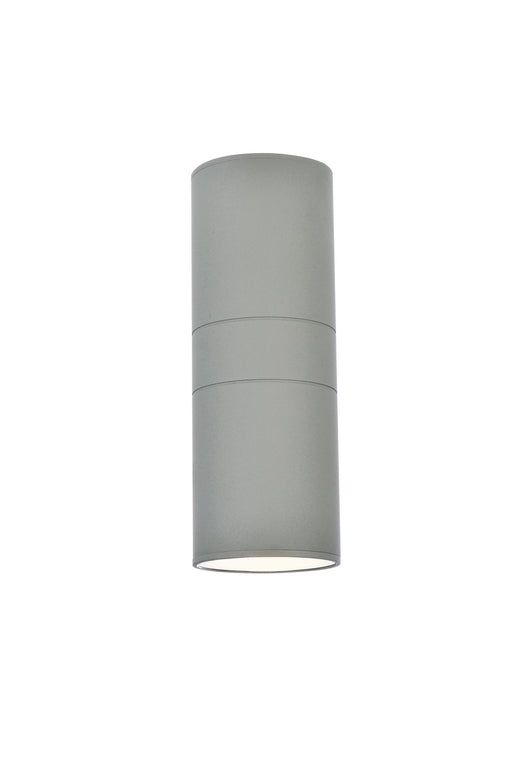 Elegant Lighting - LDOD4040S - Outdoor Wall Mount - Raine - Silver