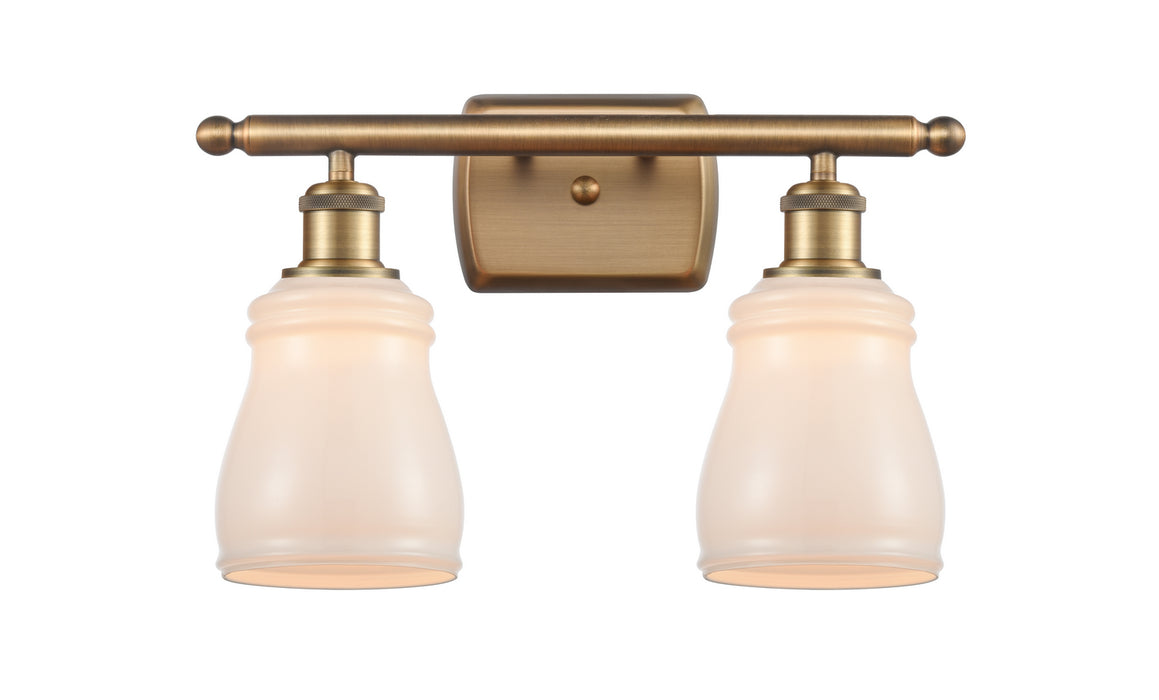 Innovations - 516-2W-BB-G391 - Two Light Bath Vanity - Ballston - Brushed Brass