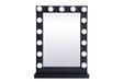 Elegant Lighting - MRE32432BK - LED Mirror - Brenda - Black