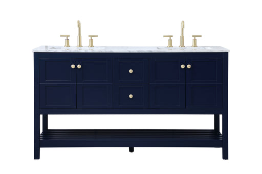 Elegant Lighting - VF16560DBL - Single Bathroom Vanity - Thalen - Blue