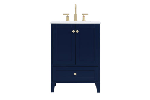 Elegant Lighting - VF18024BL - Single Bathroom Vanity - Sommerville - Blue
