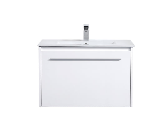 Elegant Lighting - VF45030WH - Single Bathroom Floating Vanity - Tessa - White