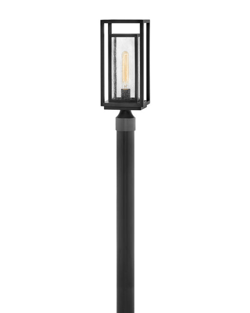 Hinkley - 1001BK - One Light Outdoor Post Mount - Republic - Black
