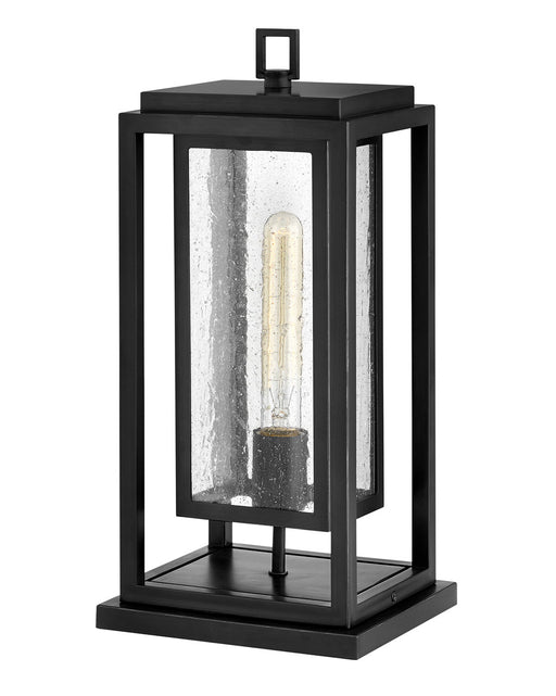 Hinkley - 1007BK - One Light Outdoor Pier Mount - Republic - Black