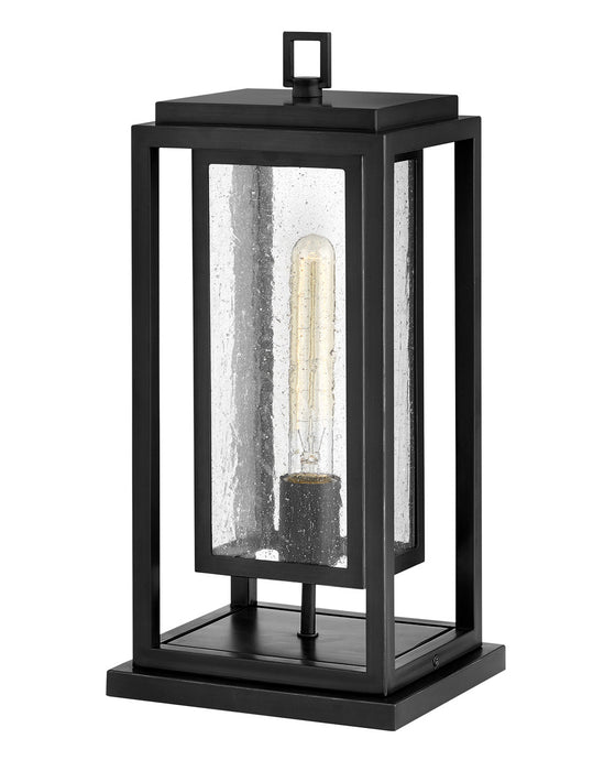 Hinkley - 1007BK - One Light Outdoor Pier Mount - Republic - Black