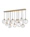 Hinkley - 30305HBR - 13 Light Chandelier - Skye - Heritage Brass