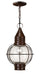Hinkley - 2202SZ - One Light Hanging Lantern - Cape Cod - Sienna Bronze