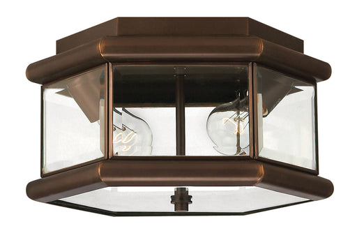 Hinkley - 2429CB - Two Light Flush Mount - Clifton Park - Copper Bronze