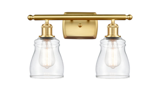 Innovations - 516-2W-SG-G392 - Two Light Bath Vanity - Ballston - Satin Gold