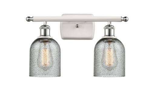Innovations - 516-2W-WPC-G257 - Two Light Bath Vanity - Ballston - White and Polished Chrome