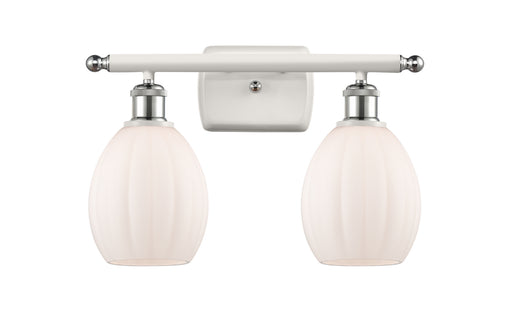 Innovations - 516-2W-WPC-G81 - Two Light Bath Vanity - Ballston - White and Polished Chrome