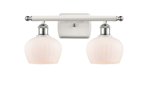 Innovations - 516-2W-WPC-G91 - Two Light Bath Vanity - Ballston - White and Polished Chrome