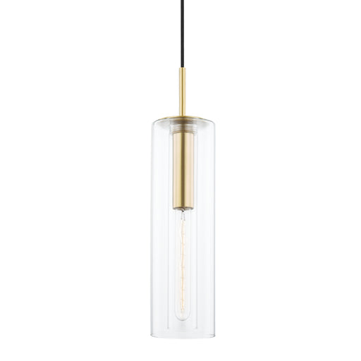 Mitzi - H415701B-AGB - One Light Pendant - Belinda