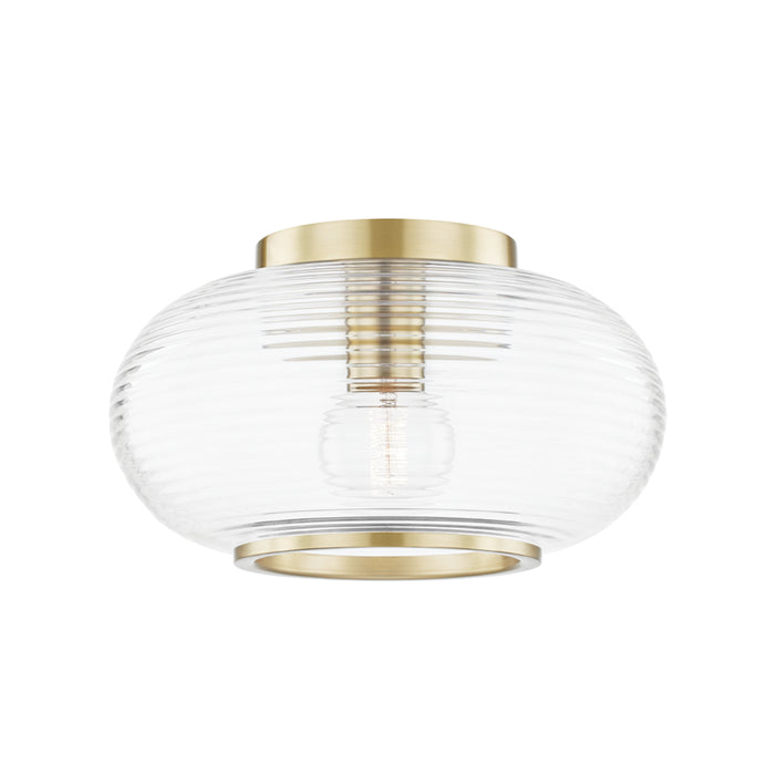 Mitzi - H418501-AGB - One Light Flush Mount - Maggie