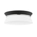 Mitzi - H425502-PN/BK - One Light Flush Mount - Cath