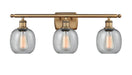 Innovations - 516-3W-BB-G104 - Three Light Bath Vanity - Ballston - Brushed Brass