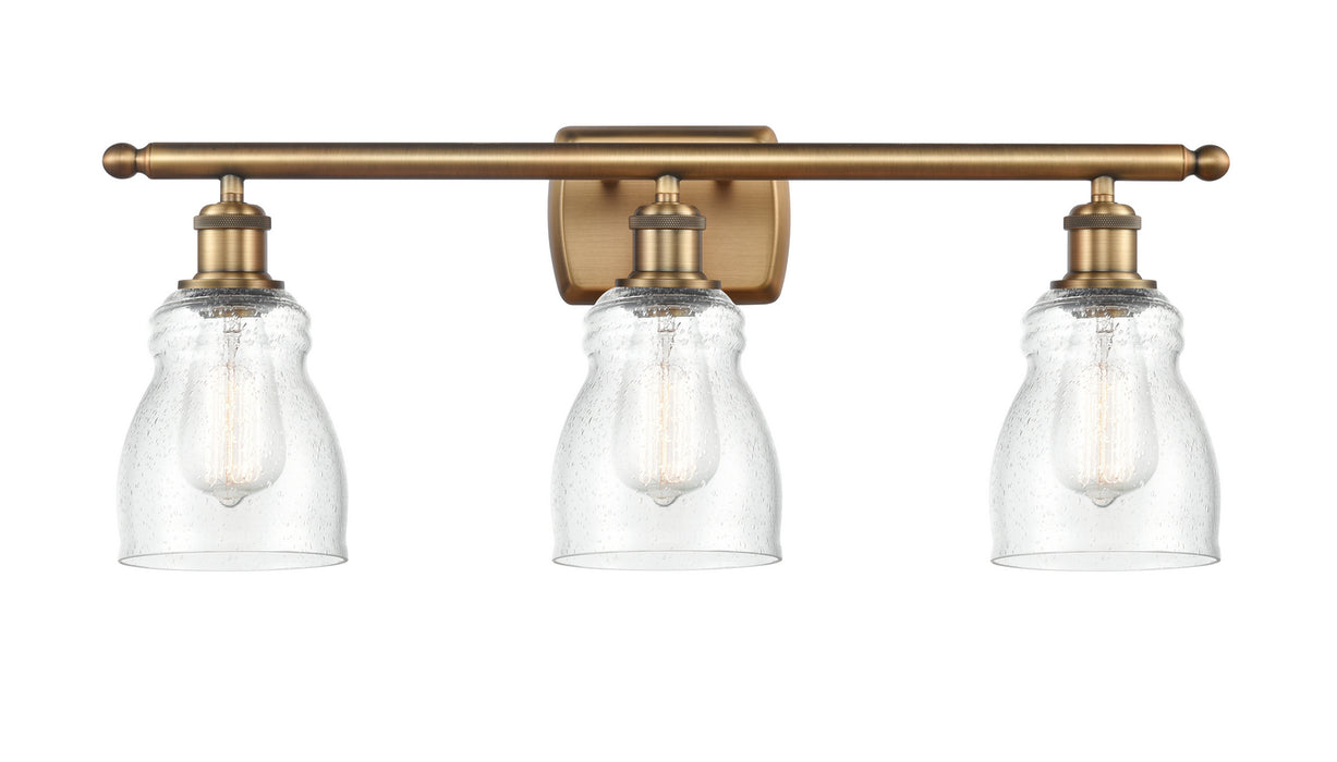 Innovations - 516-3W-BB-G394 - Three Light Bath Vanity - Ballston - Brushed Brass