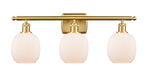 Innovations - 516-3W-SG-G101 - Three Light Bath Vanity - Ballston - Satin Gold