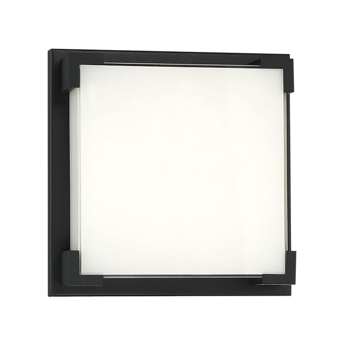LED Outdoor Flushmount from the Thornhill collection in Black finish