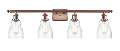 Innovations - 516-4W-AC-G394 - Four Light Bath Vanity - Ballston - Antique Copper
