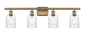 Innovations - 516-4W-BB-G342 - Four Light Bath Vanity - Ballston - Brushed Brass