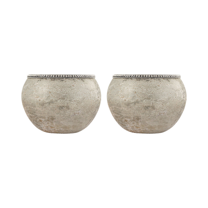 ELK Home - 410079/S2 - Vase - Forever - Silver Artifact