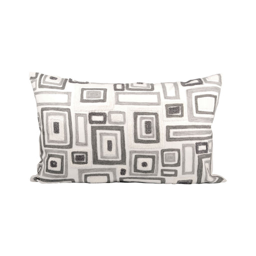 ELK Home - 903441 - Pillow - Cover Only - Chateau Grey, Crema, Crema