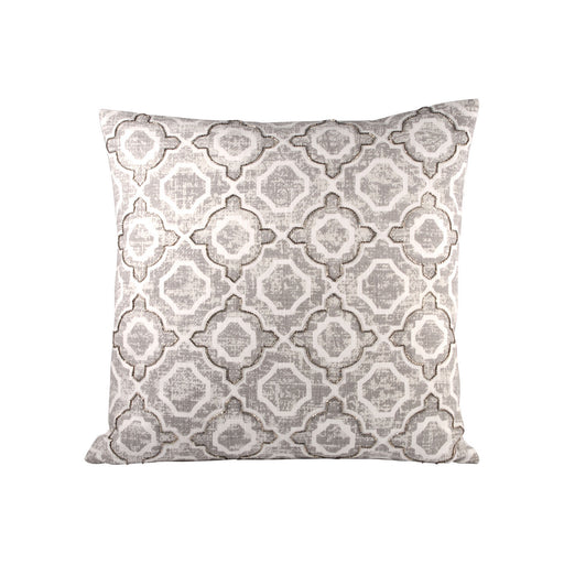 ELK Home - 905162 - Pillow - Cover Only - Chateau Grey, Crema, Crema