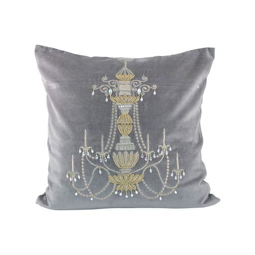 ELK Home - 902307 - Pillow - Chandelier - Chateau Grey, Gold, Gold
