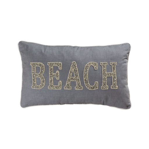 ELK Home - 907814-P - Pillow - Cover Only - Beach - Grey, Crema, Crema