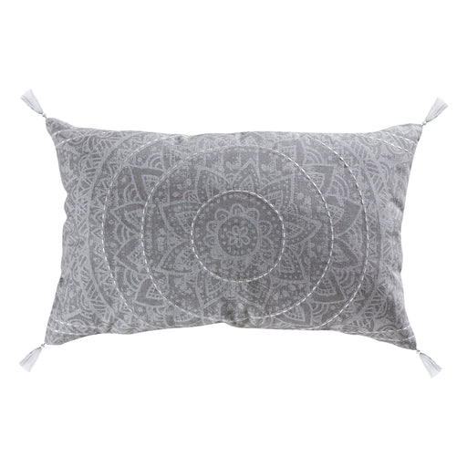 ELK Home - 906688 - Pillow - Mandala - Crema, Grey, Grey