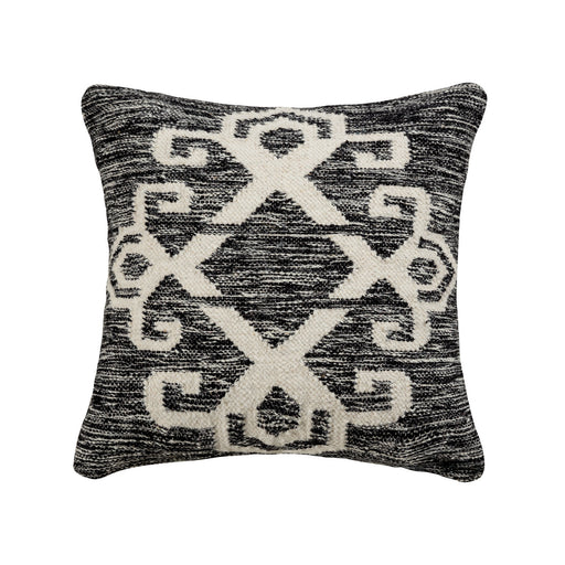 ELK Home - 908255-P - Pillow - Cover Only - Sangwa - Distressed Black, White, White