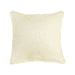 ELK Home - PLW024 - Pillow - White Embroidery, White Linen Piping, White Linen Piping