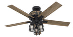 Hunter - 50169 - 52``Ceiling Fan - Vista - Natural Iron