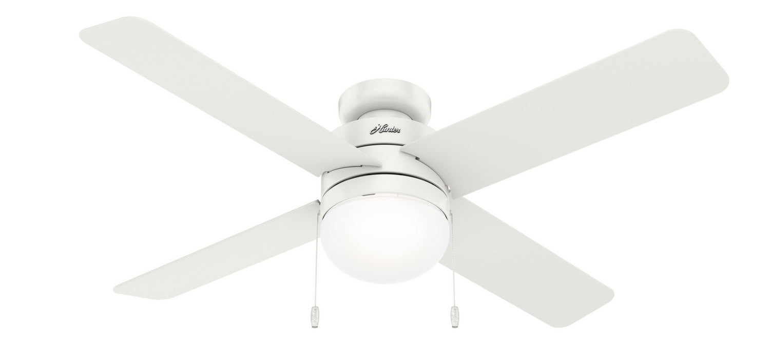 Hunter 52" Timpani Ceiling Fan with LED Light Kit and Pull Chains