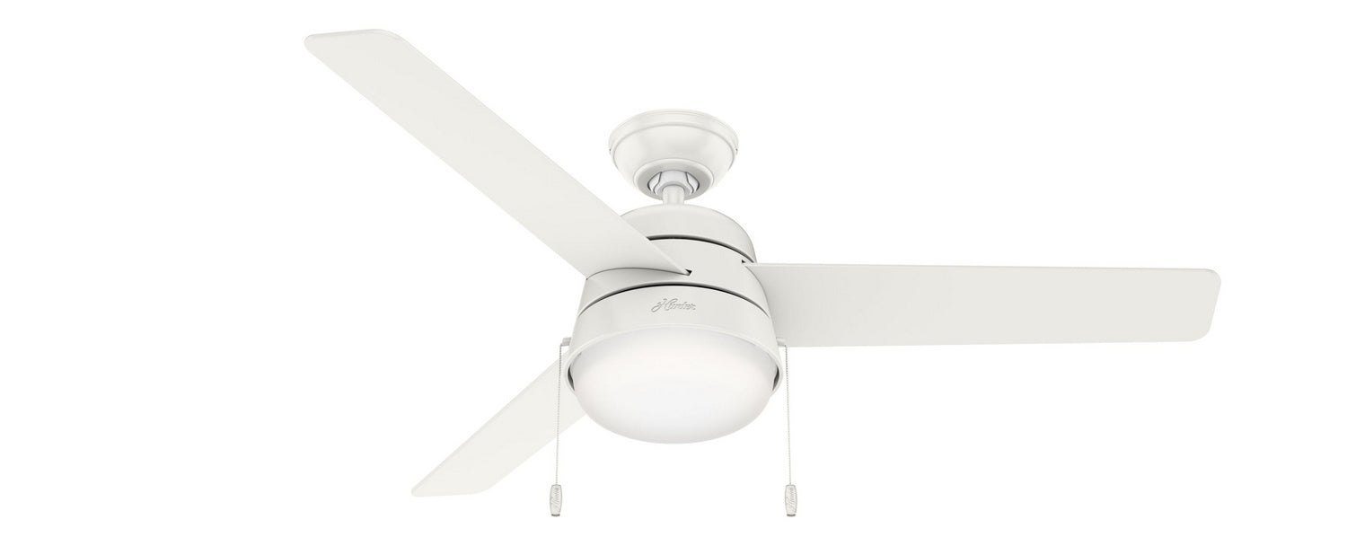 Hunter 52" Aker Ceiling Fan with LED Light Kit and Pull Chains
