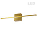 Dainolite Ltd - ARY-3630LEDW-AGB - LED Wall Sconce - Array - Aged Brass