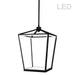 Dainolite Ltd - CAG-2046C-MB - LED Pendant - Cage - Matte Black