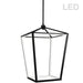 Dainolite Ltd - CAG-2664C-MB - LED Pendant - Cage - Matte Black