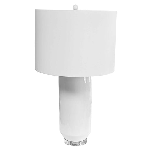 Dainolite Ltd - GOL-301T-WH - One Light Table Lamp - Goliath - Gloss White